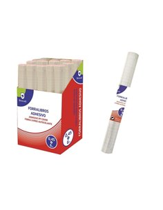 Rouleau de polypropylène Bismark 6 x 0,45 m - Autocollant - Grille de précision - Transparent