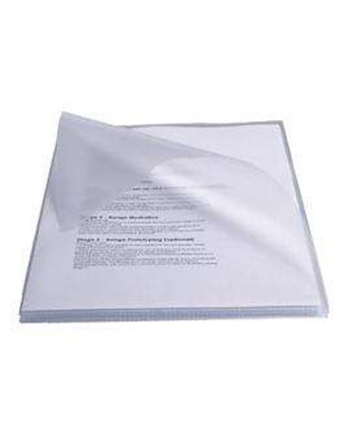 Boîte de 100 chemises Esselte en PVC 180 microns - Format A4 - Transparentes