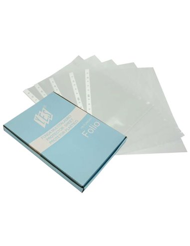 Boîte Bismark de 100 pochettes multi-trous 70 microns - Polypropylène brut