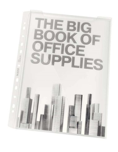 Lot de 5 pochettes à soufflet extensibles Premium Leitz A4 en polypropylène 18 microns - Grande capacité jusqu'à 200 feuilles A4