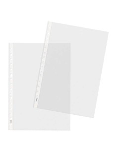 Lot de 100 pochettes multi-trous Dohe Premium Plus - Polypropylène brut - 16 trous