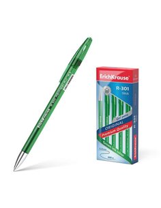 Stylo à encre gel Erichkrause R-301 Original - Pointe 0,5 mm - Trait 0,4 mm - Corps teinté translucide - Poignée profilée confor