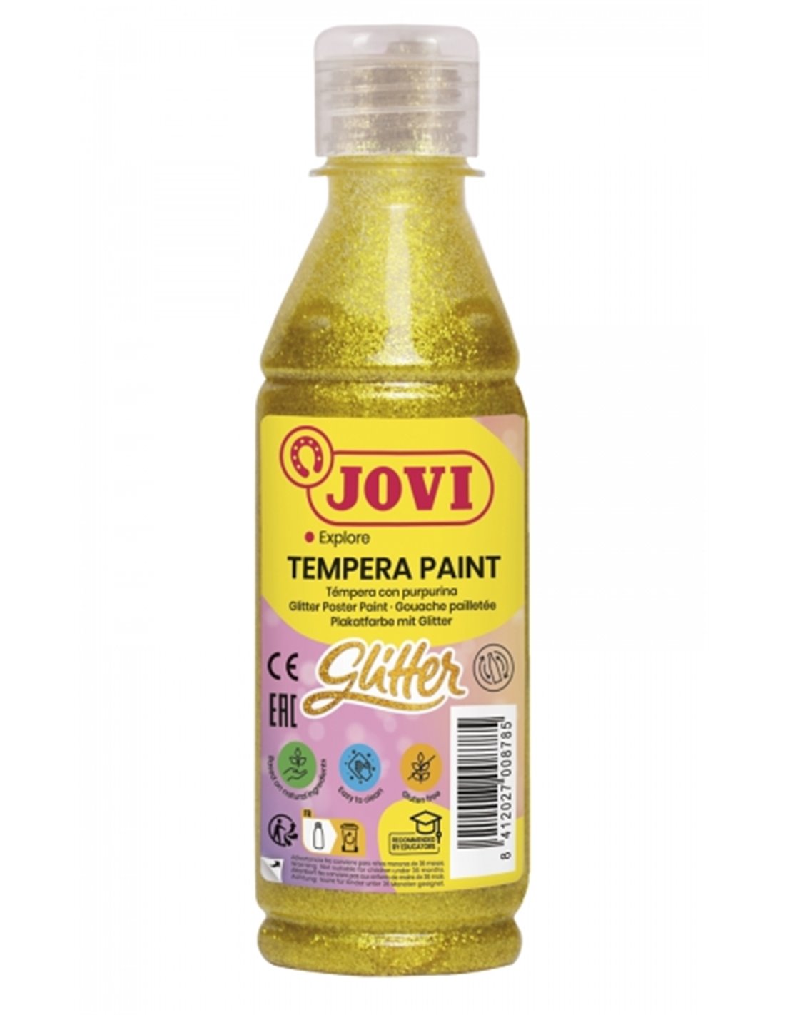 Boîte de 25 pochettes transparentes en PVC Apli - Rabat auto-ajustable - Doublure facile en 3 étapes - Écologique