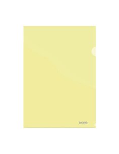 Lime à ongles Dohe Premium format A4 - 210 x 297 mm - En polypropylène translucide 180 microns - Couleur jaune