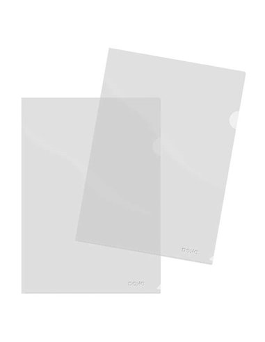 Chemise transparente Dohe 100 en polypropylène avec finition cristal - Format A4