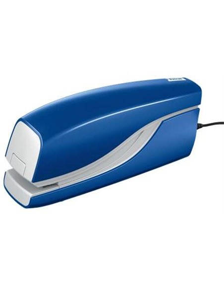 Agrafeuse électrique sans contact Petrus E-110 - Jusqu'à 10 feuilles - Agrafe fermée - Bleu