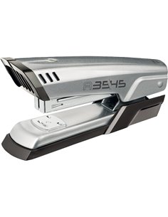 Agrafeuse de bureau en métal Maped Half Strip A-3545 - Jusqu'à 25 feuilles à la fois - Contient des agrafes 24/6 et 26/6 - Agraf