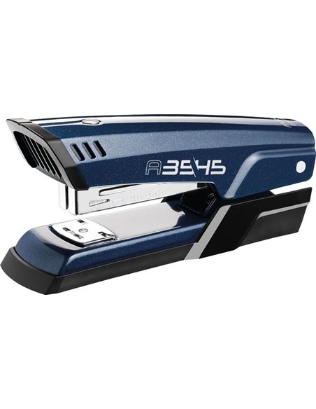 Agrafeuse de bureau en métal Maped Half Strip A-3545 - Jusqu'à 25 feuilles à la fois - Contient des agrafes 24/6 et 26/6 - Agraf