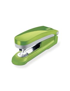 Agrafeuse Novus Evolution E 25 Fresh + boîte de 200 agrafes 24/6 - Jusqu'à 25 feuilles - Agrafes fermées, ouvertes et clouées - 