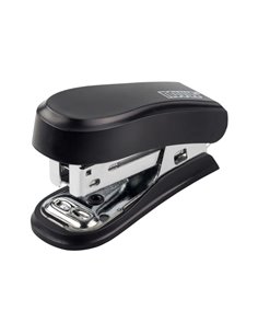 Agrafeuse compacte Novus Mini - Jusqu'à 12 feuilles - Agrafes fermées et ouvertes - Comprend 320 agrafes - Noir