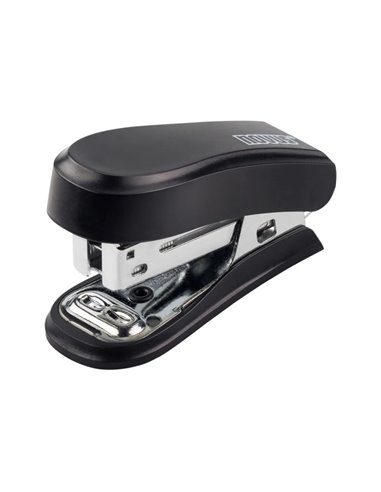 Agrafeuse compacte Novus Mini - Jusqu'à 12 feuilles - Agrafes fermées et ouvertes - Comprend 320 agrafes - Noir