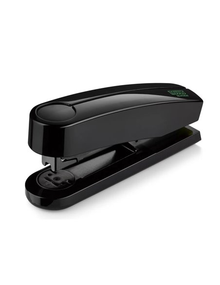 Agrafeuse de bureau Novus B4 re+new - Fabriquée en plastique recyclé - Jusqu'à 40 feuilles - Agrafes ouvertes, fermées et clouée