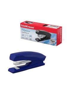 Agrafeuse de bureau classique Erichkrause Elegance - Agrafe jusqu'à 20 feuilles - Utilise des agrafes n° 10 - Résistante aux cho