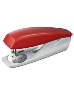 Agrafeuse Petrus 210 - Jusqu'à 25 feuilles - Dégrafeuse intégrée - Agrafes ouvertes, fermées et clouées - Rouge