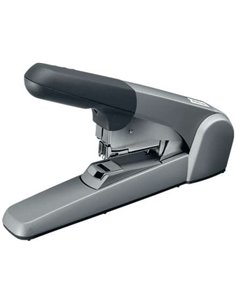 Agrafeuse robuste Petrus 1400 - Jusqu'à 60 feuilles - Agrafe plate - Pour agrafes 25/10 - Gris
