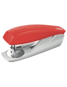 Agrafeuse de bureau recyclable Petrus 210 - Agrafe jusqu'à 25 feuilles - 96 % de plastique recyclé - Agrafes ouvertes, fermées e