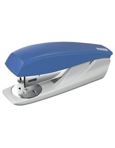 Agrafeuse de bureau recyclable Petrus 210 - Agrafe jusqu'à 25 feuilles - 96 % de plastique recyclé - Agrafes ouvertes, fermées e