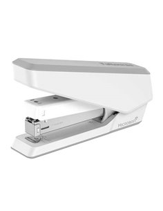 Agrafeuse Fellowes LX850 avec protection Microban - Jusqu'à 25 feuilles - Dégrafeuse amovible - Visionneuse d'agrafes - Blanche