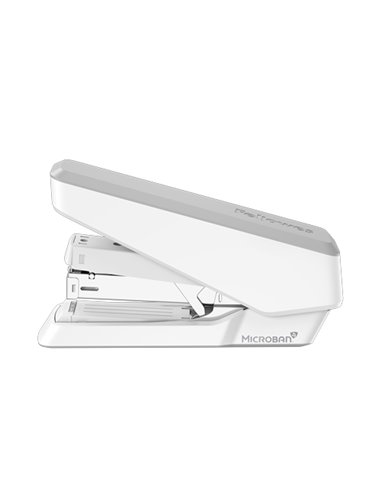 Agrafeuse Fellowes 40 feuilles à chargement complet - Conception durable et anti-bourrage - Protection antibactérienne Microban 