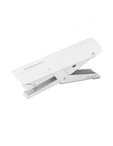 Agrafeuse-pince Fellowes LX890 avec protection Microban - Compatible avec les agrafes 24/6, 26/6, 24/8 et 26/8 - Blanche