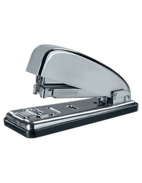 Agrafeuse métallique Petrus 226C - Jusqu'à 30 feuilles - Agrafes fermées, ouvertes et clouées - Couleur chrome