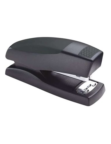 Agrafeuse de bureau Petrus 435 Golf - Agrafe jusqu'à 30 feuilles - Agrafes fermées, ouvertes et clouées - Noire