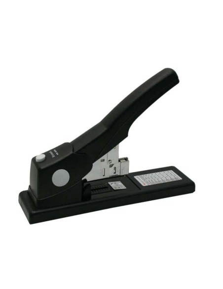 Agrafeuse Bismark 24 mm d'épaisseur - Agrafage à plat - Capacité 200 feuilles - Noir