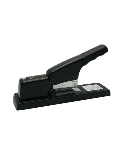 Agrafeuse Bismark pour papier épais 13 mm - Agrafage à plat - Empêche le bombage des coins - Peut contenir un grand nombre de fe