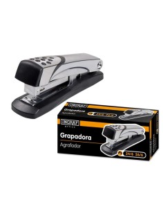 Agrafeuse métallique Ingraf N5 - Corps en métal avec garniture en plastique - Revêtement en caoutchouc antidérapant - Compatible