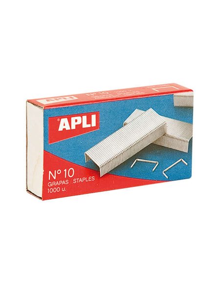 Agrafes galvanisées Apli argent brillant 0,53 mm – Précises et durables
