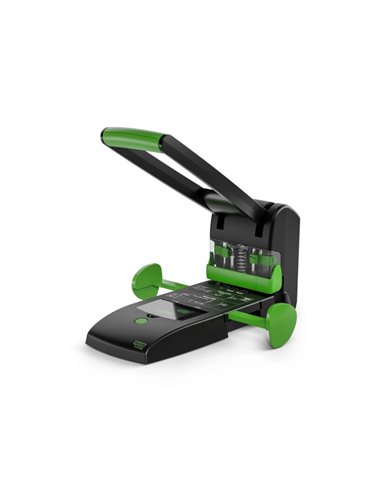 Perforatrice pour papier épais Novus B 2200 re+new - Fabriquée à partir de plastique recyclé - Jusqu'à 200 feuilles - Perforatio