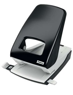 Perforatrice métallique Petrus 95 - Jusqu'à 40 feuilles - Marques de format - Vidage facile - Perforations de 5,5 mm