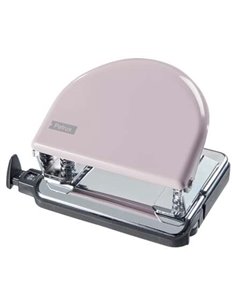 Perforatrice métallique rétro Petrus 52 - Jusqu'à 20 feuilles - Marques de format - Vidage facile - Perforations de 5,5 mm - Cou