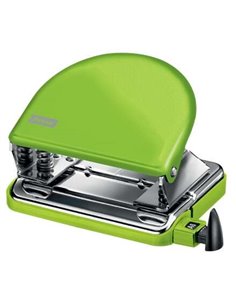 Perforatrice métallique classique Petrus 52 WOW - Jusqu'à 20 feuilles - Marques de format - Vidage facile - Perforations 5,5 mm 