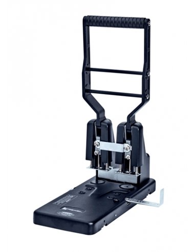 Perforatrice Rexel HD 2300 pour papier jusqu'à 300 feuilles - Perforations 6 mm - Manche extra-long - Guide métallique verrouill