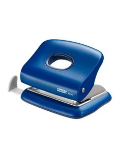 Perforatrice Rapid FC20 - Jusqu'à 20 feuilles - Vidage facile - Perforations 5,5 mm - Bleu