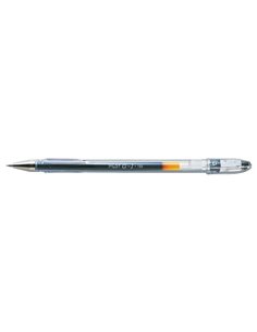 Stylo gel Pilot G1 - Rechargeable - Bille 0,5 mm - Trait 0,3 mm - Corps transparent - Noir