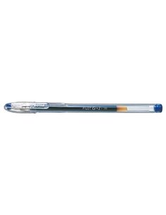 Stylo gel Pilot G1 - Rechargeable - Bille 0,5 mm - Trait 0,3 mm - Corps transparent - Bleu