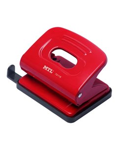 Perceuse à métaux Dohe - Jusqu'à 16 feuilles - Guide et réservoir - Rouge