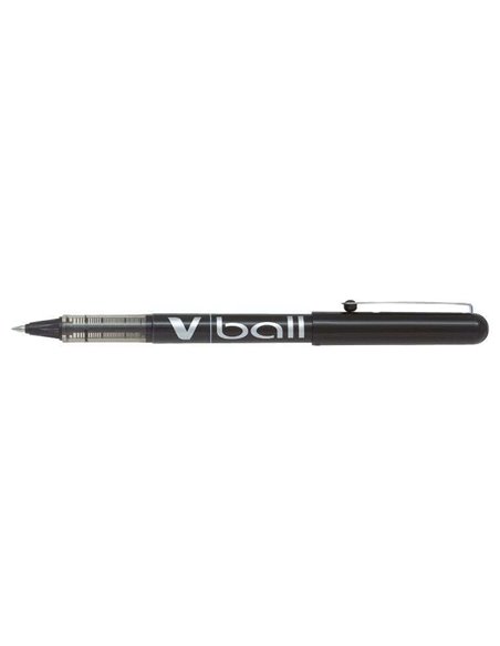 Stylo roller à encre liquide Pilot V Ball 07 - Pointe ronde 0,7 mm - Course 0,5 mm - Noir