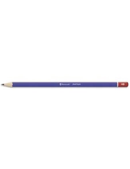 Crayon graphite hexagonal Bismark - Dureté HB - Corps en bois