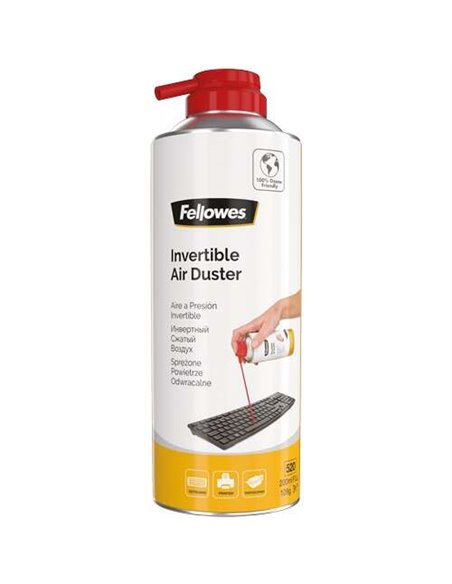 Spray à air comprimé inversible Fellowes sans HFC 200 ml