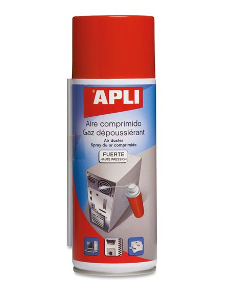 Spray nettoyant électronique Apli - 300 ml - Pression extra forte pour un nettoyage optimal - Tube extensible pour les endroits 
