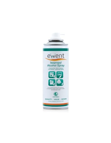 Spray d'alcool isopropylique Ewent 200 ml