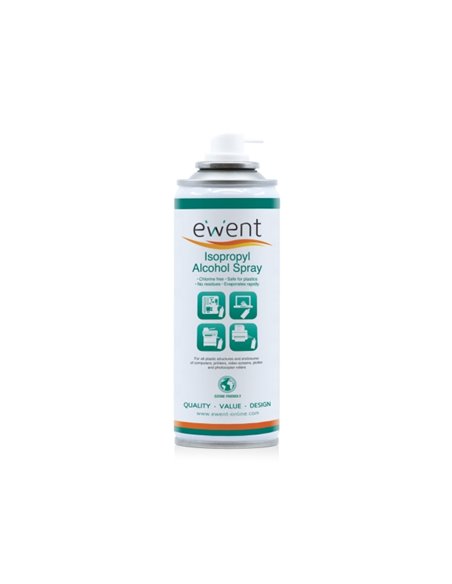 Spray d'alcool isopropylique Ewent 200 ml