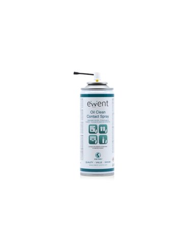 Spray nettoyant pour contacts Ewent - 200 ml - À base d'huile - Ambre clair