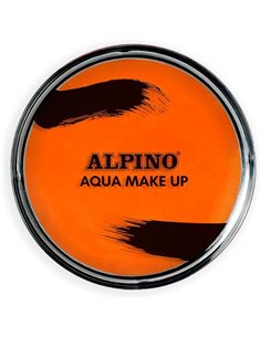 Poudre de maquillage aquarelle Alpino Aqua Make-up - Se lave à l'eau et au savon - Orange