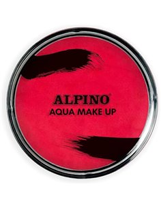 Poudre de maquillage aquarelle Alpino Aqua Make-up - Se lave à l'eau et au savon - Rouge
