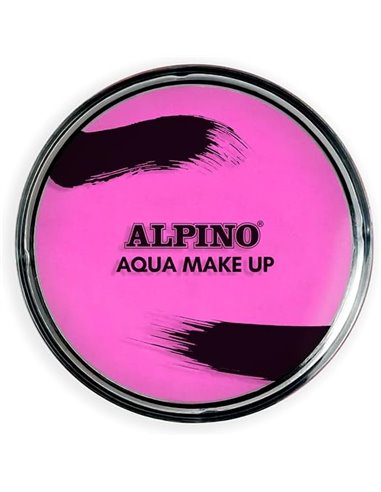Poudre de maquillage aquarelle Alpino Aqua Make-up - Se lave à l'eau et au savon - Rose