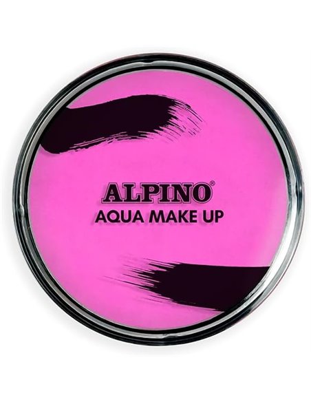 Poudre de maquillage aquarelle Alpino Aqua Make-up - Se lave à l'eau et au savon - Rose